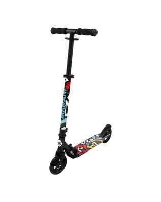 B-Ware Makani Kinderroller Zonda schwarz, klappbar PU Räder ABEC-7 Lager Bremse