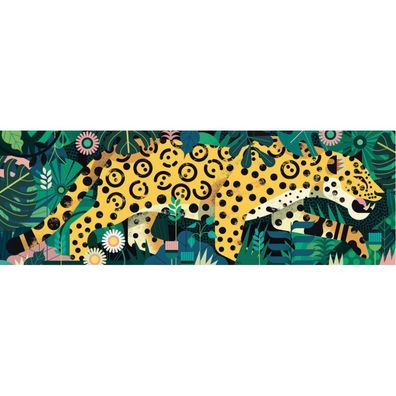 DJECO Panorama Leopard Puzzle 1000 Teile