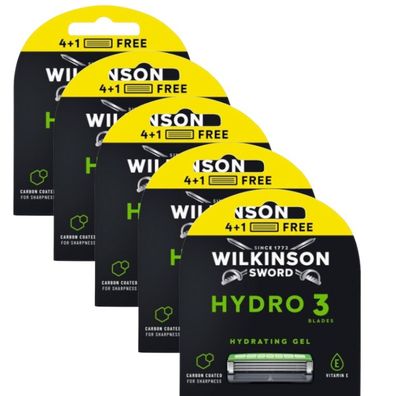 Wilkinson Hydro3 Hydrating Gel Rasierklingen Wahlweise 5-25 Stück in OVP - NEU