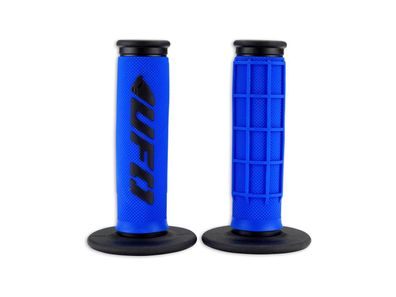 UFO PLAST Griffgummi "Challenger" Typ: Enduro &amp schwarz / blau