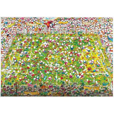 HEYE Puzzle Crazy Football 4000 Teile