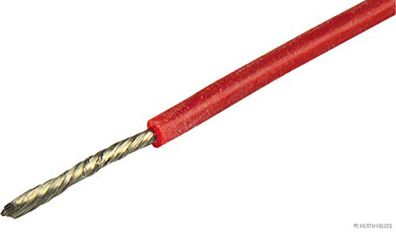 HERTH+BUSS Kabel 1-adrig, hochflexible E 0,75 mm&sup2; rot