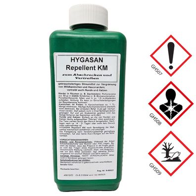 Hygasan Repellent 750ml Granulat- Vergrämungsmittel