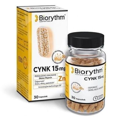 Biorythmus Zink 15 mg Kapseln - Tägliche Ergänzung