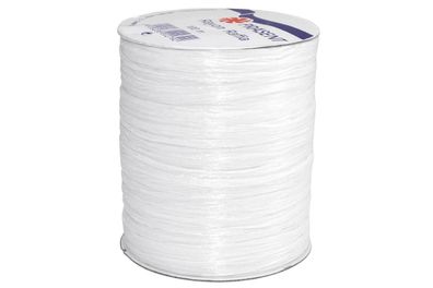 Pattberg Raffia-Bastband Rayon 100m weiß Rolle