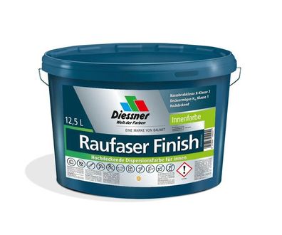 Diessner Raufaser Finish 12,5 Liter weiß