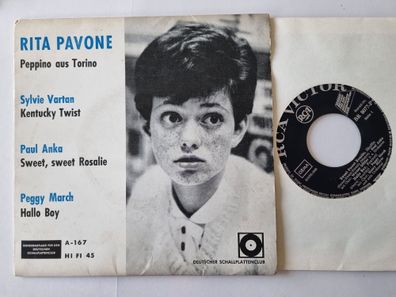 Sylvie Vartan/ Rita Pavone u.a. - Kentucky Twist 7'' Vinyl EP SUNG IN GERMAN