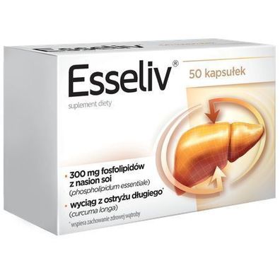 Esseliv Leber Gesundheit Kur Entgiften Leberfunktion Phospholipide 50 Kapseln