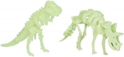 Spiegelburg Nachtleuchtendes 3D Puzzle T-Rex World, sort