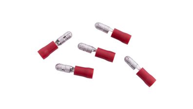 Rundstecker Isolierte Quetschverbinder Querschnitt: 0,25 - 1,0 mm&sup2; Steckerma