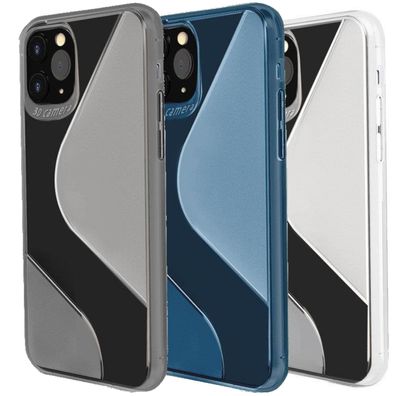 cofi1453® S-Line Hülle Bumper kompatibel mit XIAOMI REDMI NOTE 10X Silikonhülle