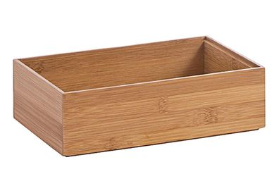 ZELLER Present Aufbewahrungsbox Bamboo 23x15x7cm natur