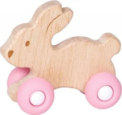 Spiegelburg Schiebe-Häschen aus Holz BabyGlück