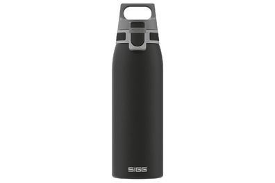 SIGG Edelstahlflasche Shield One Black 1l