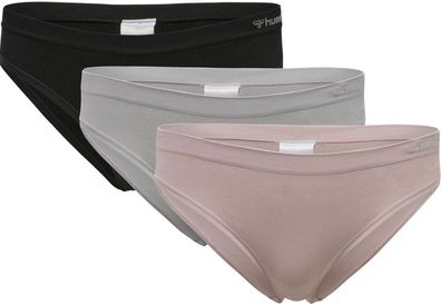 Hummel Damen Hipster Boxershorts Hmljuno 3 Pack Seamless Hipster