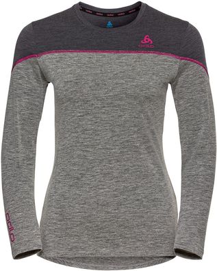 Odlo Damen Bl Top Crew Neck Long-Sleeve Revelstoke Pw 150 111141