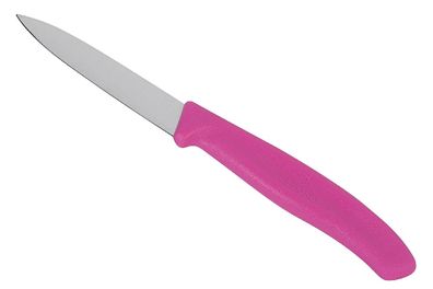 Swiss Classic, Gemüsemesser, 8cm, gerade, pink