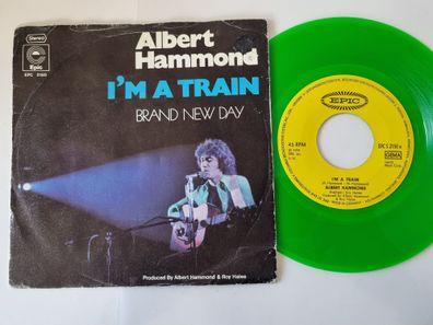 Albert Hammond - I'm a train 7'' Vinyl Germany Translucent GREEN VINYL