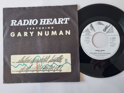 Radio Heart featuring Gary Numan - Radio heart 7'' Vinyl Germany