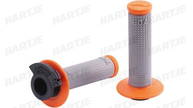 Progrip Griffgummi "708 SCS" Typ: Lock-On MX, 2 Ko orange / grau