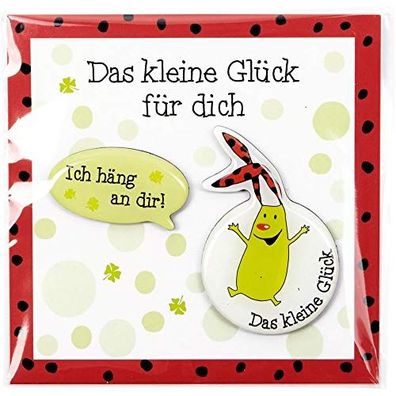 Spiegelburg Magnete (2er Set) Das kleine Glück, sort