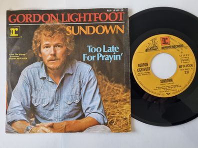 Gordon Lightfoot - Sundown 7'' Vinyl Germany