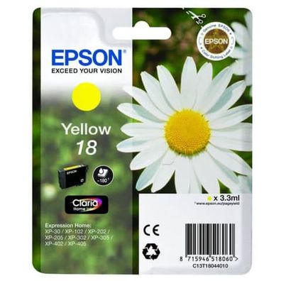 Epson Tintenpatrone C13T18044012 3,3ml gelb