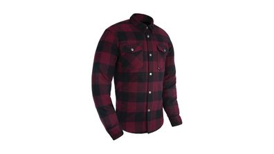 OXFORD Jacke "Kickback 2.0 Shirt" Herren schwarz/rot, Gr. XXL