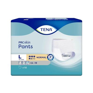 4x TENA Pants Normal Inkontinenzpants Gr. L | Packung (18 Stück)