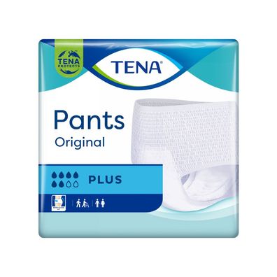 4x TENA Pants Original Plus Inkontinenzpants Gr. S | Packung (14 Stück)