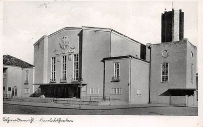 AK Schneidemühl Landestheater 1938