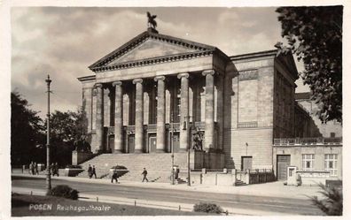 Posen Reichsgautheater Postkarte AK 1943