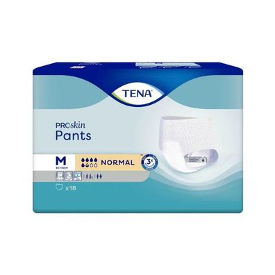 4x TENA Pants Normal Inkontinenzpants Gr. M | Packung (18 Stück)