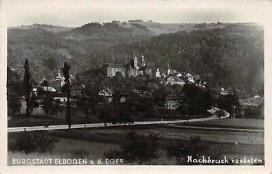 Burgstadt Elbogen a. d. Eger Postkarte