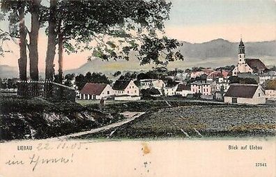 Liebau Blick auf Liebau Postkarte AK 1905