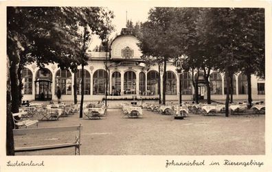 Sudetenland Johannisbad im Riesengebirge Postkarte AK