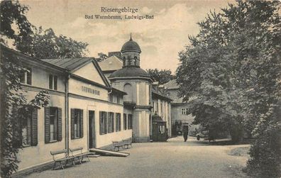 Strandbad Wartenberg Sudetenland AK