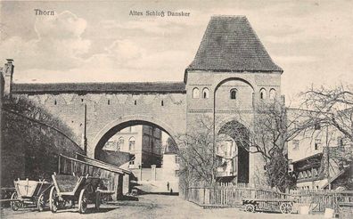 Altes Schloss Dansker Thorn Westpreußen Postkarte