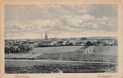 Bad-Polzin Totalansicht Postkarte AK