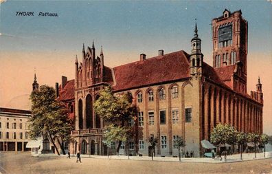 Thorn Rathaus Feldpostkarte AK 1915