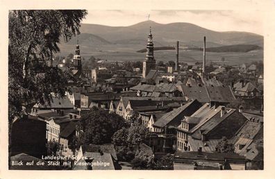 Landeshut Schlesien Blick aud die Stadt Foto Postkarte