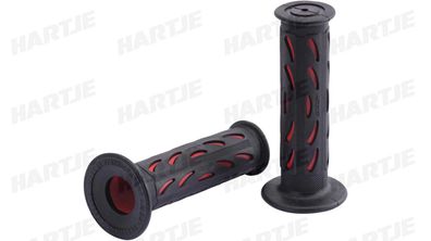 Progrip Griffgummi "724" Typ: Road, 2 Ko rot / schwarz, geschlossen