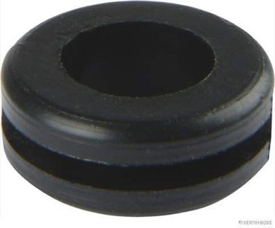 HERTH+BUSS Kabeldurchführung PVC, doppel Ø: 8 mm, Ø1: 10 mm, Ø2: 14 mm, H: 5,5