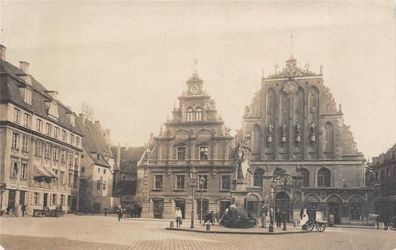 Riga Lettland Schwarzhäupterhaus Original Aufnahme