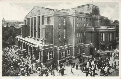 Teplitz-Schönau Teplice Stadt - Theater AK 1939