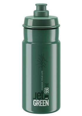 ELITE Trinkflasche "Jet Green + Jet Green Plus" SB 550 ml, dunkel