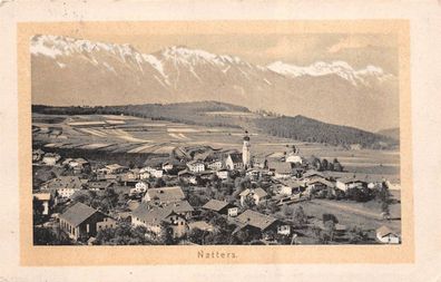 Natters Ansicht Panorama Alpen Postkarte AK 1917