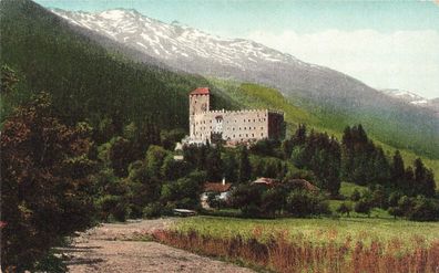 Schloss Bruck Lienz Tirol Werbekarte E. Weber´s Teefabrik Österreich Postkarte AK