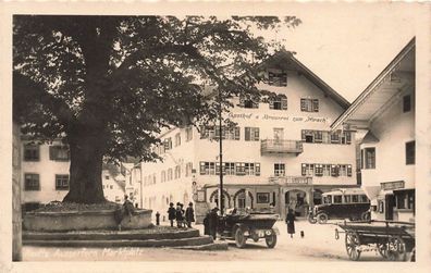 Reutte Ausserfern Marktplatz Postkarte AK