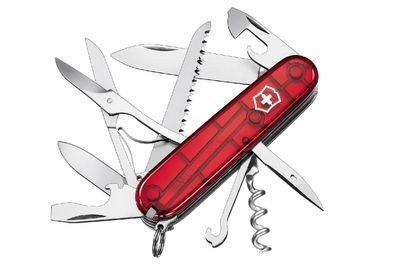 Victorinox Taschenmesser rot/transparent Blister